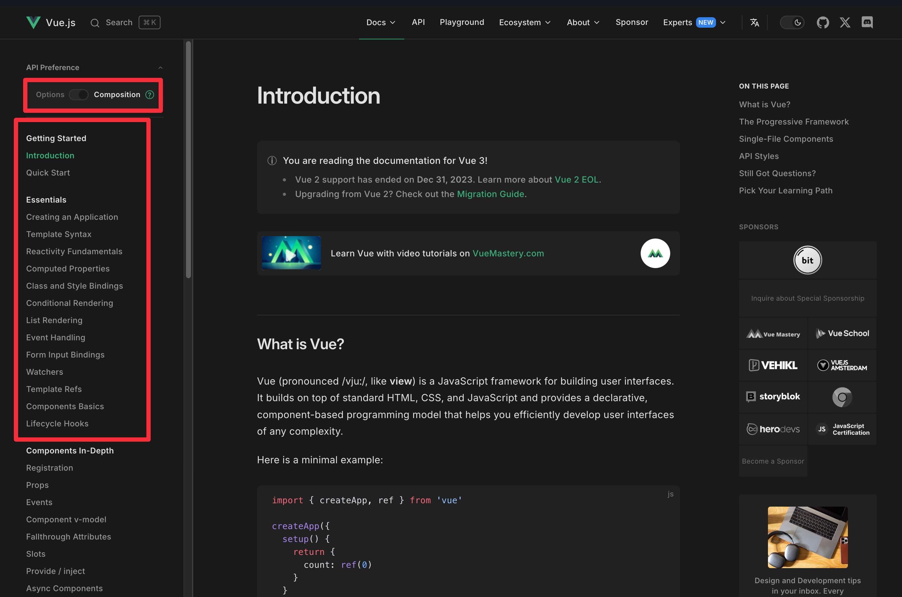 Vue 3 Document